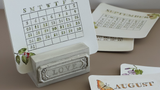 IOD Decor Stamp A Timely Tale 6"x6" Four Sheets with Case by Iron Orchid Designs