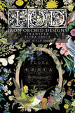 IOD Decor Transfer Flora Greca 8"x12" 8-Pages Pad by Iron Orchid Designs