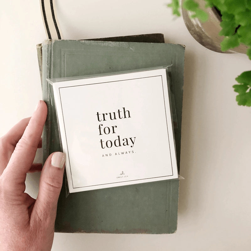 Emily Lex Studios Truth For Today Inspirational Mini Cards (set of 31 cards)