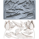 IOD Decor Mould Tulips 6x10" by Iron Orchid Designs
