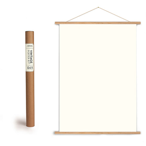 Cavallini Poster Vertical Vintage Poster Hanging Kit