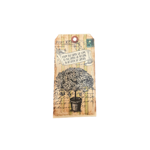 In the Land of Elsewhere Luggage Tag Gardener