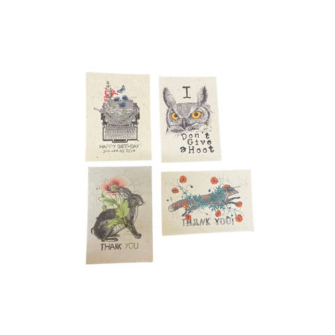 In the Land of Elsewhere Mini Gift Card Set of Four #1