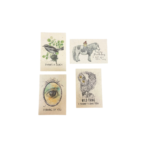 In the Land of Elsewhere Mini Gift Card Set of Four #2