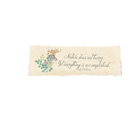 In the Land of Elsewhere Quote Print Nature