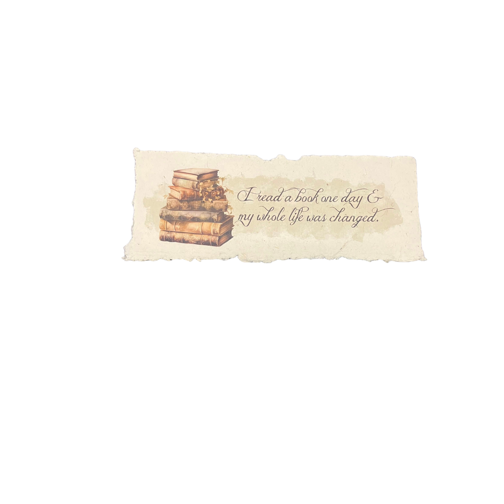 In the Land of Elsewhere Quote Print Bookworm