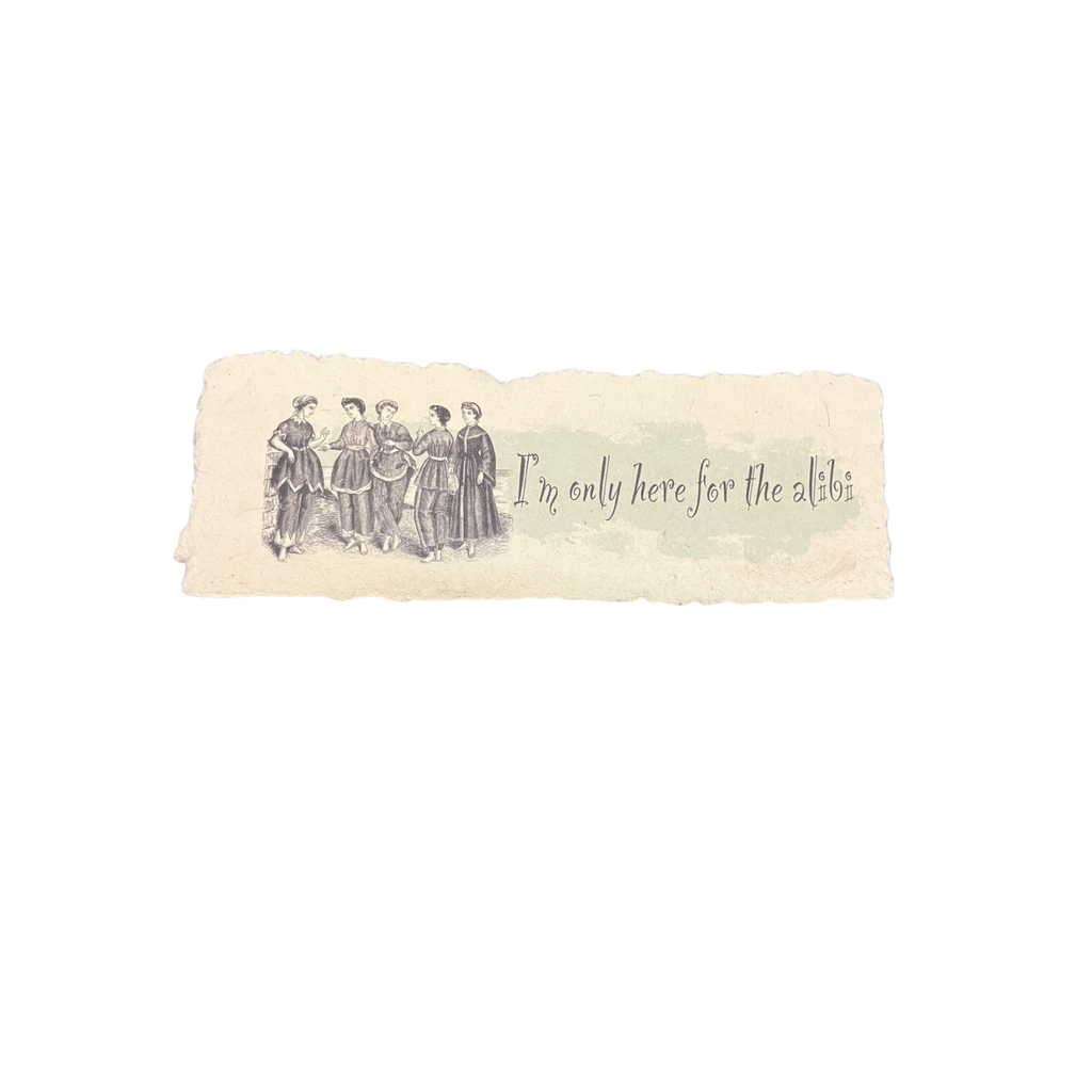 In the Land of Elsewhere Quote Print Alibi