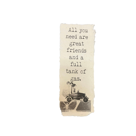 In the Land of Elsewhere Quote Print Best Friend
