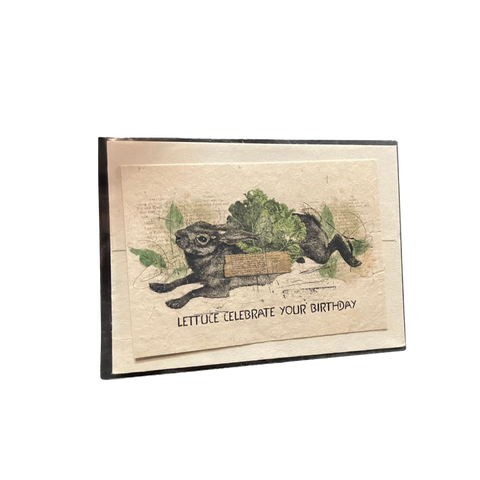 In the Land of Elsewhere Gift Card Happy Birthday Bunny