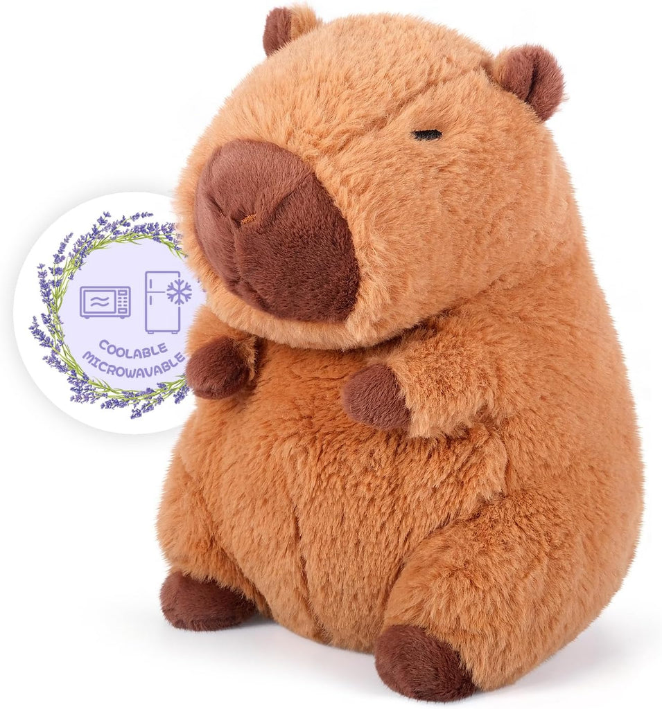 Warmies Lavender Scented Heatable Stuffed Animal Capybara