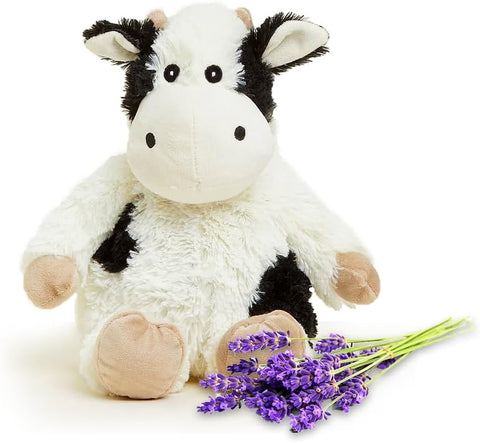 Warmies Lavender Scented Heatable Stuffed Animal Cow