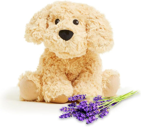 Warmies Lavender Scented Heatable Stuffed Animal Golden Dog