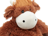 Warmies Lavender Scented Heatable Stuffed Animal Highland Cow