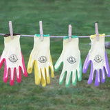 GARDEN WOMEN'S WEEDER GLOVES GREEN SIZE MEDIUM