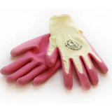 GARDEN WOMEN'S WEEDER GLOVES PINK SIZE LARGE