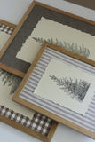 IOD Decor Stamp Winter Grove 12" x 12" by Iron Orchid Designs