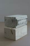 IOD Iron Orchid Designs Wood Block Stand