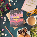 Tiny and Snail You Have a Dazzling Heart Love Card