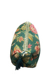 Quilted Makeup/Toiletry Bag- Green