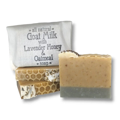 Humble Love Bar Soap Goat Milk & Lavender, Honey and Oatmeal