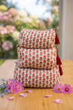 Quilted Makeup/Toiletry Bag- Pink