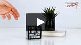 Box Sign- I Love You #1734