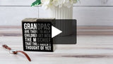 Box Sign- Grandpas #1752