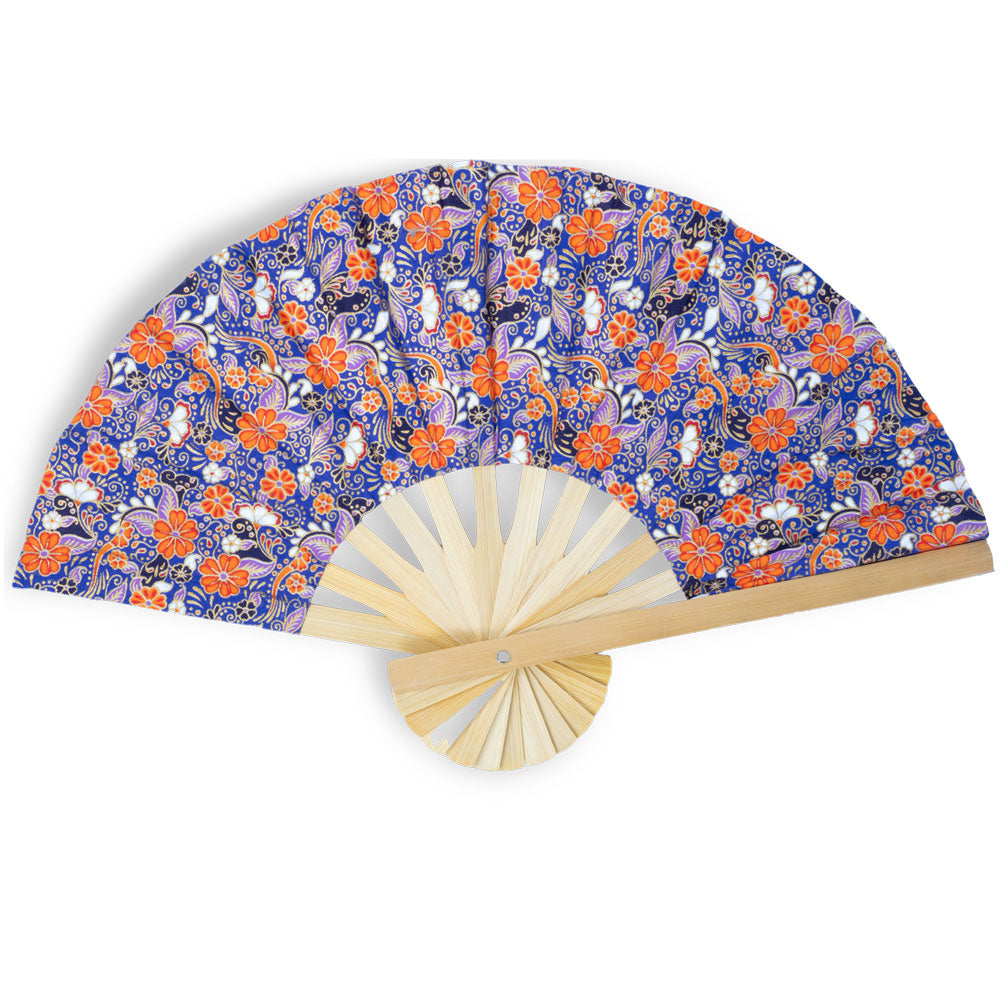 Hippie Purple Cloth Fan