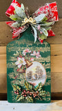IOD Decor Transfer Christmas Joy 8"X12" 8-Pages Pad by Iron Orchid Designs