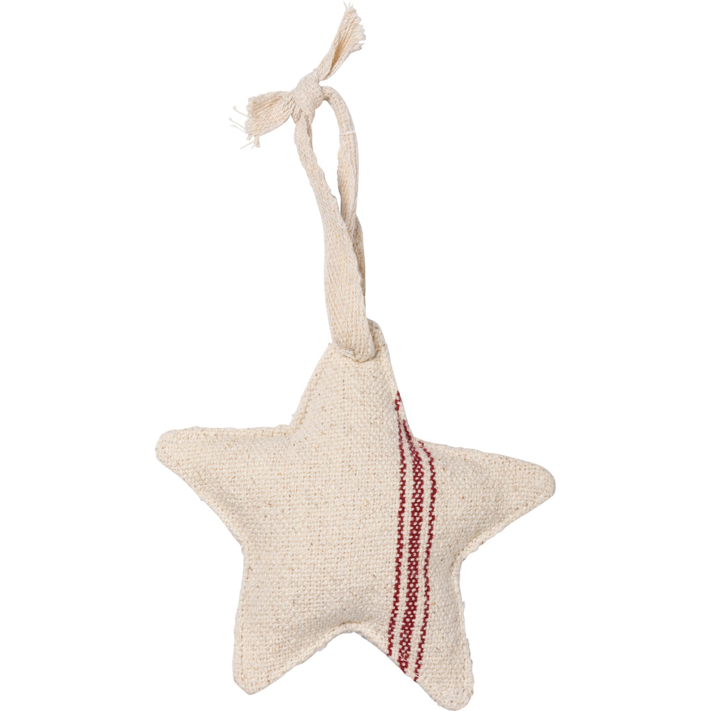 Christmas Ornament Fabric Star #100-C145