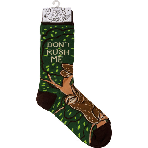 Socks "Don't Rush Me"#100-S127