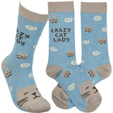 Socks "Crazy Cat Lady" #100-S303