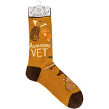 Socks "Awesome Vet" #100-S113