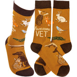 Socks "Awesome Vet" #100-S113