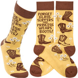 Socks "This Princess Wears Boot" #100-S131