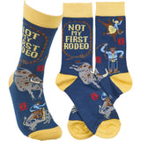 Socks "Not My First Rodeo" #100-S306