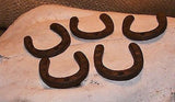 Horseshoe Rustic Cast Iron TINY Lot 10 Western Cowboy Primitive Rustic Horse #203