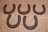 Horseshoe Rustic Cast Iron TINY Lot 10 Western Cowboy Primitive Rustic Horse #203