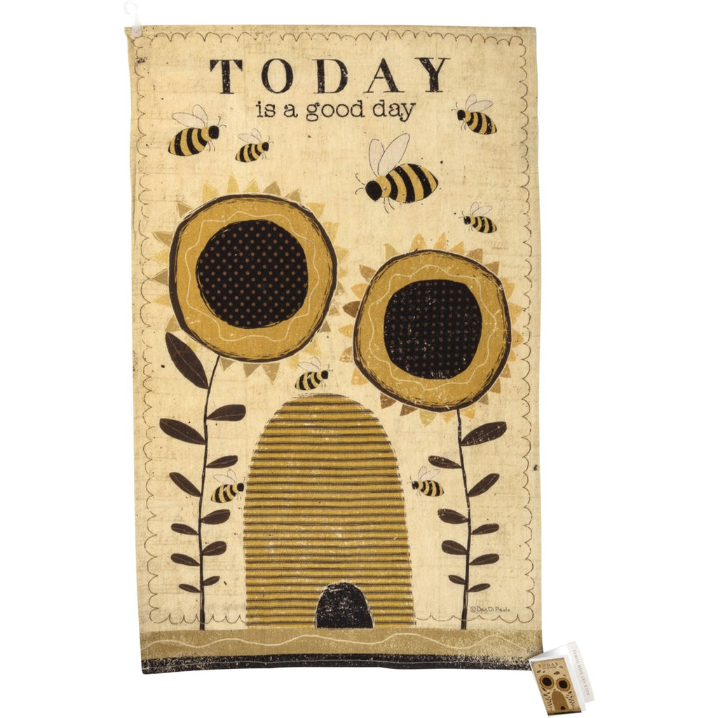 Tea Towel "Today is a Good Day” #100-S182