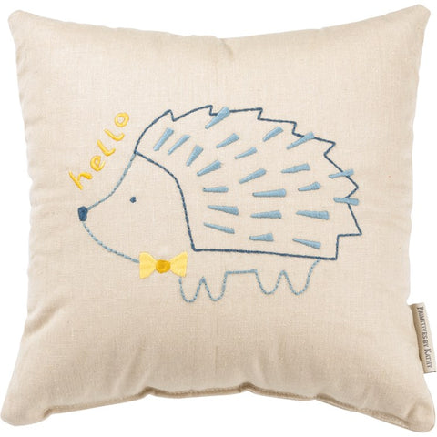 Baby Infant Pillow Hello Hedgehog #100-B145