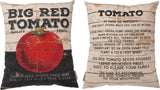 Accent Pillow for Gardeners "Big Red Tomato" #100-B102