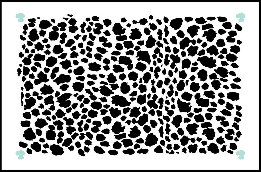 JRV Stencil Leopard Print