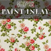 IOD Paint Inlay Rose Chintz by Iron Orchid Designs