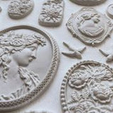 IOD Decor Mould Cameos by Iron Orchid Designs