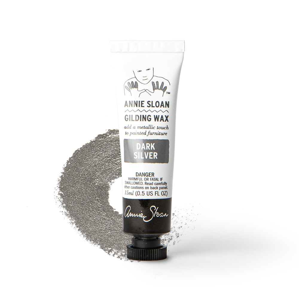 Annie Sloan Gilding Wax Dark Silver 15 ml Tube