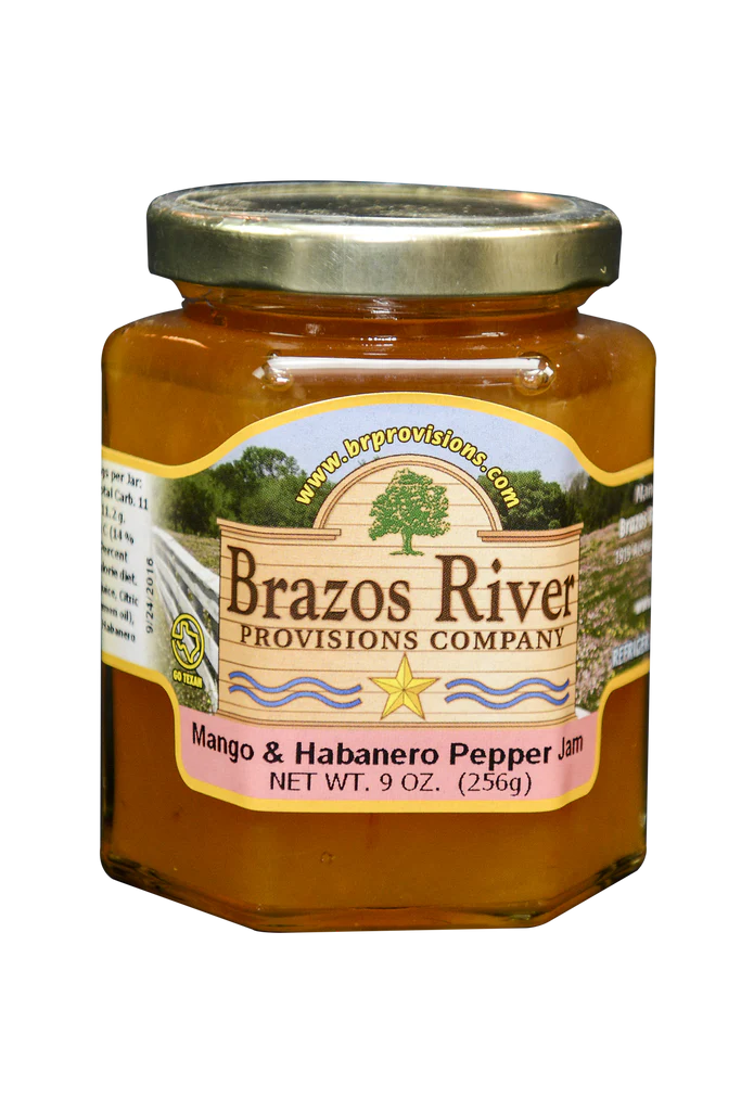 Brazos River Provisions Mango and Habanero Pepper Jam