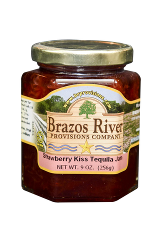 Brazos River Provisions Strawberry Kiss Tequila Jam
