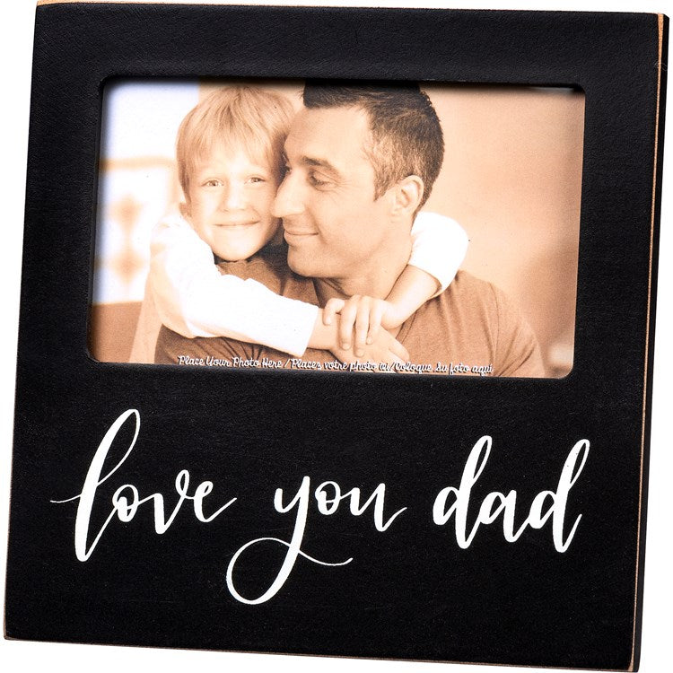 Plaque Frame “Love You Dad” # 1428