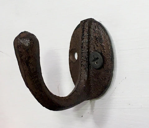 Cast Iron Hook Hanger for Jewelry or Keys #220