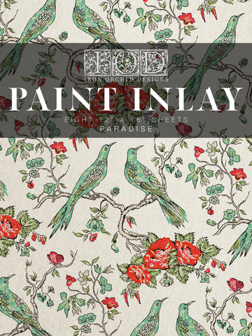 IOD Paint Inlay Paradise by Iron Orchid Designs Paradice